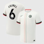 Günstige Fußballtrikots Chelsea Colwill 6 Auswärtstrikot 2025-26 Kurzarm